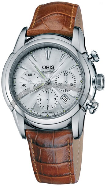 Oris Artelier Chronograph Mens Wristwatch 676.7547.40.51.LS