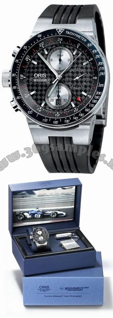 Oris WilliamsF1 Team Lefty Limited Mens Wristwatch 677.7577.70.54.RS