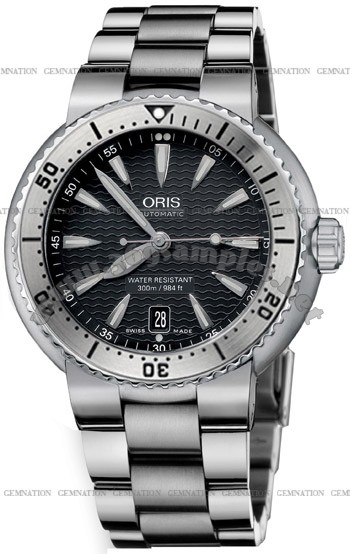 Oris TT1 Divers Date Mens Wristwatch 733.7533.41.54.MB