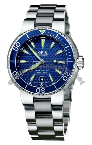 Oris TT1 Divers Date Mens Wristwatch 733.7533.85.55.MB