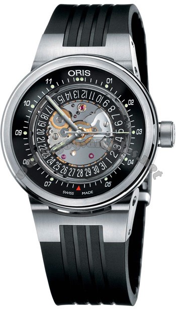 Oris TT2 WilliamsF1 Team Skeleton Engine Mens Wristwatch 733.7560.41.14.RS