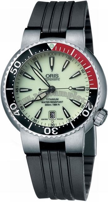 Oris TT1 Divers Titan Date Mens Wristwatch 733.7562.71.59.RS