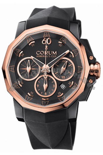 Corum Admirals Cup Black Challenge 44 Mens Wristwatch 753.691.93-F371-AN32