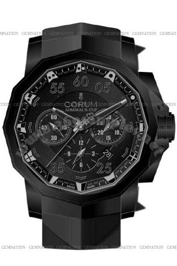Corum Admirals Cup Black Hull 48 Mens Wristwatch 753.934.95-0371-AN92