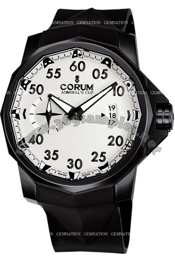Corum Admirals Cup Black Competition 48 Mens Wristwatch 947.931.94-0371.AA52