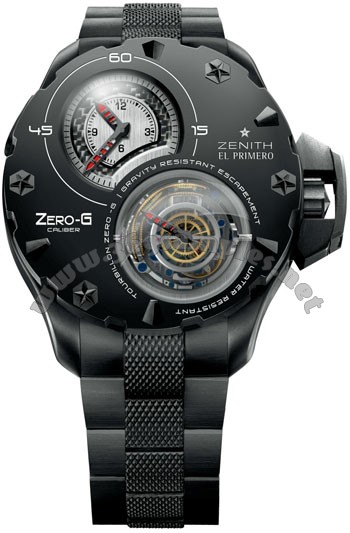 Zenith Zero-G Tourbillon Mens Wristwatch 96.0525.8800.21.M529