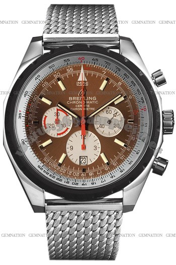 Breitling ChronoMatic 49 Mens Wristwatch A1436002.Q556-SS