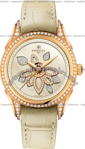 Perrelet Diamond Flower Ladies Wristwatch A7001.1