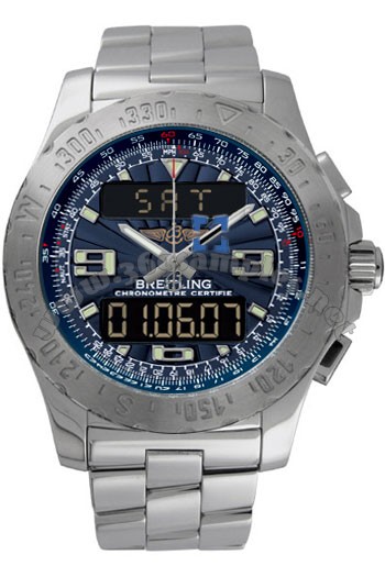 Breitling Airwolf Mens Wristwatch A7836323.BLU-SS