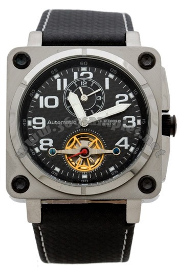 Akribos Monaco Automatic Dual Time Mens Wristwatch AK408SS