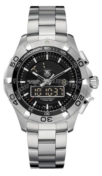 Tag Heuer Aquaracer Chronotimer Mens Wristwatch CAF1010.BA0821