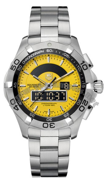 Tag Heuer Aquaracer Chronotimer Mens Wristwatch CAF1011.BA0821