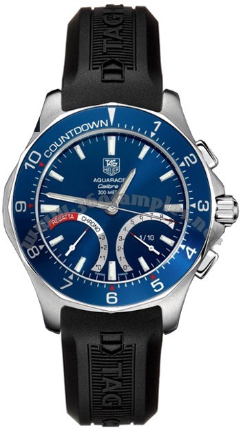 Tag Heuer Aquaracer Calibre S Regatta Mens Wristwatch CAF7110.FT8010