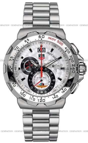 Tag Heuer Formula 1 Indy 500 Grande Date Chronograph Mens Wristwatch CAH101B.BA0854