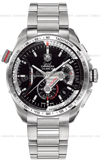 Tag Heuer Grand Carrera Chronograph Calibre 36 RS Mens Wristwatch CAV5115.BA0902