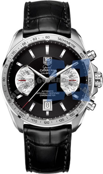 Tag Heuer Grand Carrera Chronograph Calibre 17 RS Mens Wristwatch CAV511A.FC6225