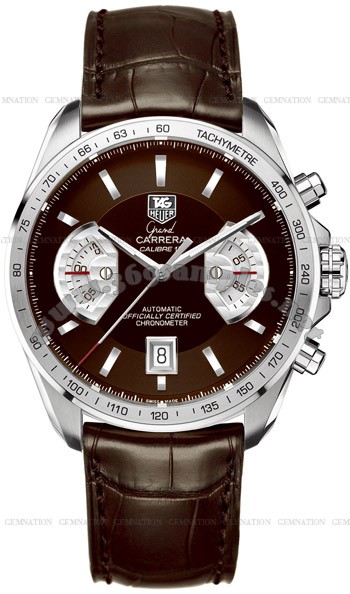 Tag Heuer Grand Carrera Chronograph Calibre 17 RS Mens Wristwatch CAV511E.FC6231