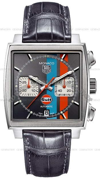 Tag Heuer Monaco Vintage Mens Wristwatch CAW2113.FC6250