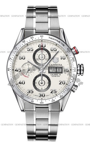 Tag Heuer Carrera Automatic Chronograph Mens Wristwatch CV2A11.BA0796