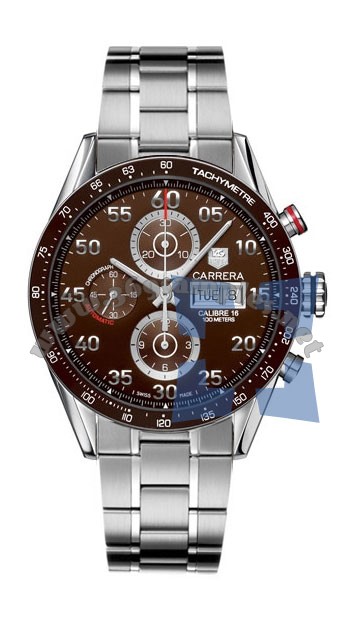 Tag Heuer Carrera Automatic Chronograph Mens Wristwatch CV2A12.BA0796