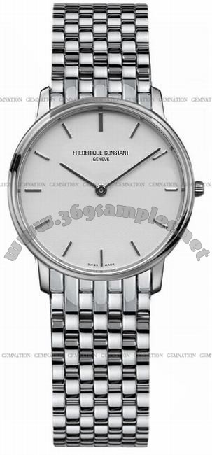 Frederique Constant Index Slim Line Ladies Wristwatch FC-200SW1S6B