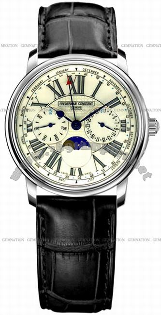 Frederique Constant Business Timer Mens Wristwatch FC-270EG3P6