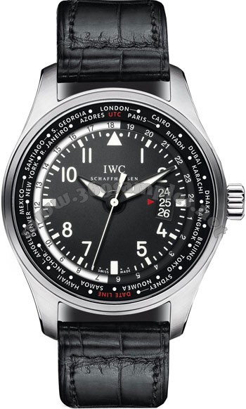 IWC Pilot Worldtimer Mens Wristwatch IW326201