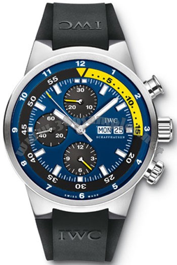 IWC Aquatimer Chronograph Cousteau Divers Mens Wristwatch IW378203