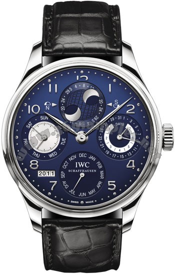 IWC Portuguese Perpetual Calendar Mens Wristwatch IW503203
