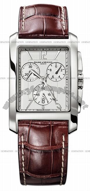 Baume & Mercier Hampton Classic XL Chronograph Mens Wristwatch MOA08823