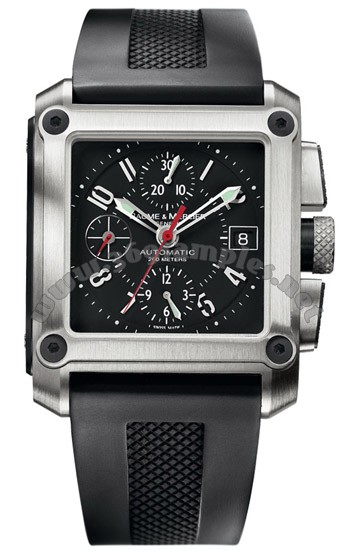 Baume & Mercier Hampton XXL Magnum Chronograph Mens Wristwatch MOA08826