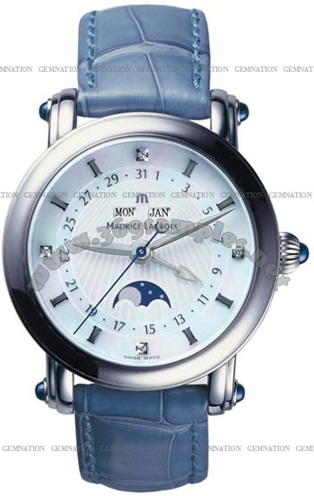 Maurice Lacroix Masterpiece Phase De Lune Ladies Wristwatch MP6066-SS001-17E