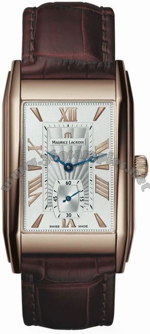Maurice Lacroix Rectangulaire Petite Seconde Mens Wristwatch MP7009-PG101-110