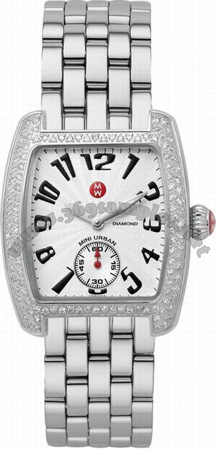 Michele Watch Mini Urban Diamond Ladies Wristwatch MWW02A000124