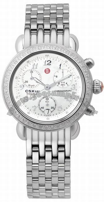 Michele Watch CSX 33 Diamond Ladies Wristwatch MWW03B000048