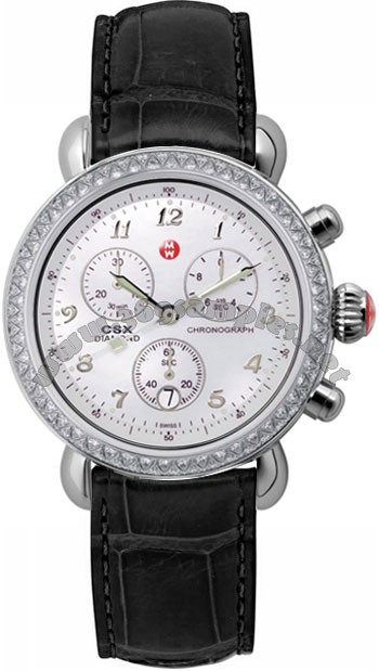 Michele Watch CSX 36 Diamond Ladies Wristwatch MWW03C000011