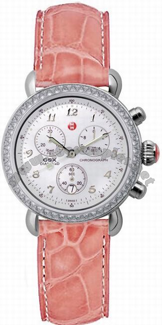 Michele Watch CSX 36 Diamond Ladies Wristwatch MWW03C000012