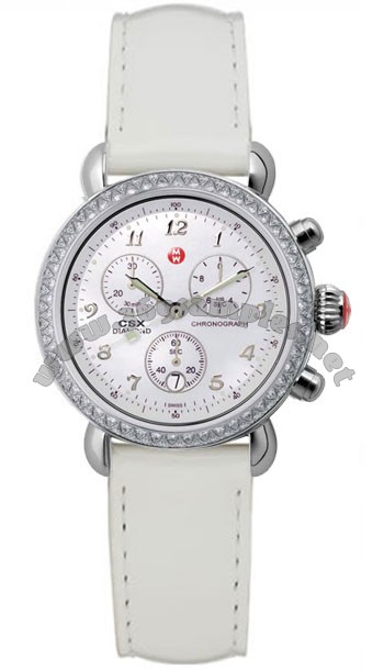 Michele Watch CSX 36 Diamond Ladies Wristwatch MWW03C000085