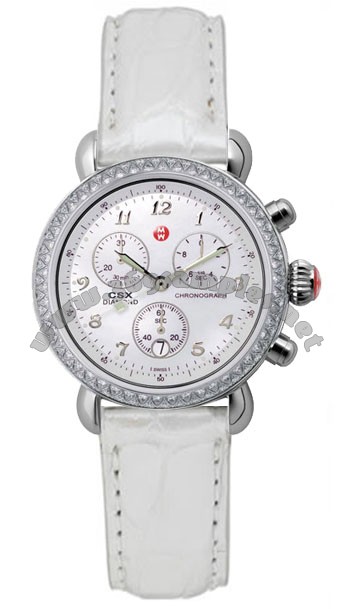 Michele Watch CSX 36 Diamond Ladies Wristwatch MWW03C000109