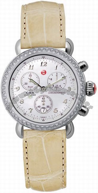 Michele Watch CSX 36 Diamond Ladies Wristwatch MWW03C000110