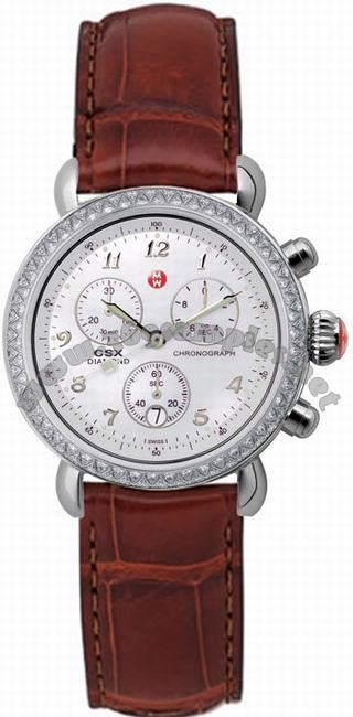 Michele Watch CSX 36 Diamond Ladies Wristwatch MWW03C000111