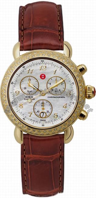 Michele Watch CSX 36 Diamond Ladies Wristwatch MWW03C000180