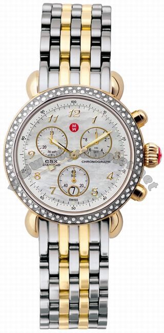 Michele Watch CSX 36 Diamond Ladies Wristwatch MWW03C000333