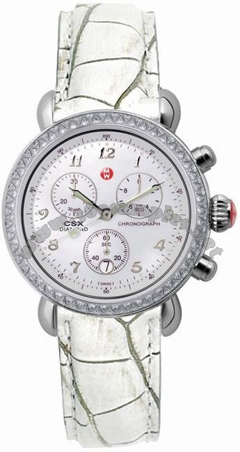 Michele Watch CSX 36 Diamond Ladies Wristwatch MWW03C000347
