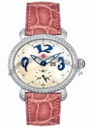 Michele Watch CSX Blue Ladies Wristwatch MWW03E000111