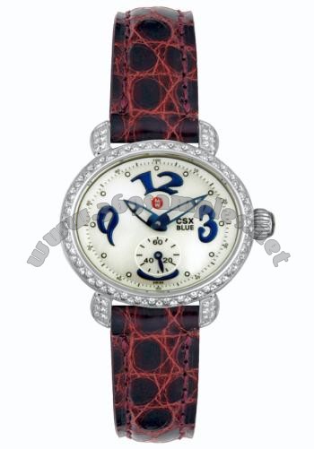 Michele Watch CSX Blue/Mini Ladies Wristwatch MWW03F01A2025/BURG