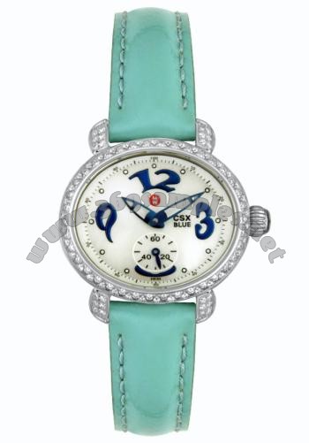 Michele Watch CSX Blue/Mini Ladies Wristwatch MWW03F01A2025/TURQL