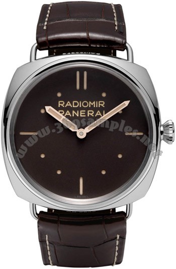 Panerai Special Editions Radiomir 3 Days Platino 47mm Mens Wristwatch PAM00373
