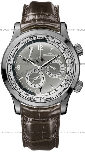 Jaeger-LeCoultre Master World Geographic Mens Wristwatch Q152T440