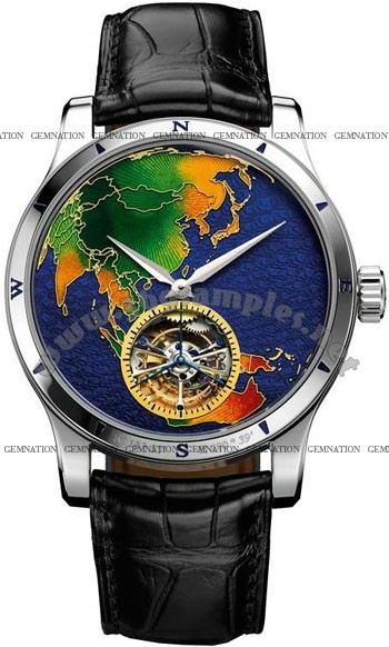 Jaeger-LeCoultre Master Grand Tourbillon Continents Mens Wristwatch Q1656453